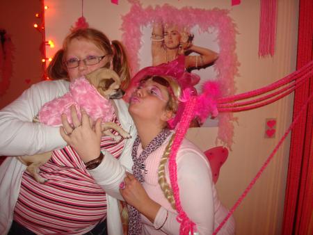 moi, baby a s'maman, et kendy alias bubule, cerise ^^